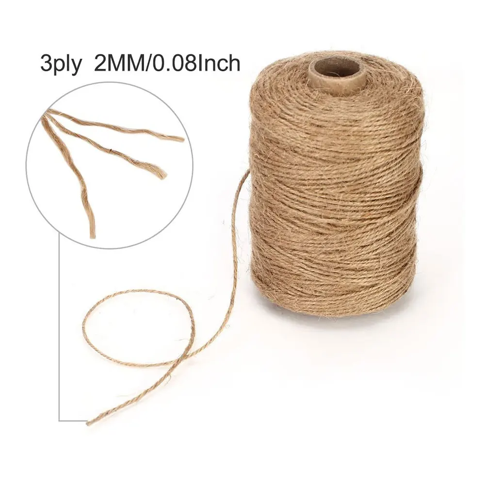 Хлопковая шпагат для выпечки 100 м шнур стеклянная бутылка Подарочная коробка