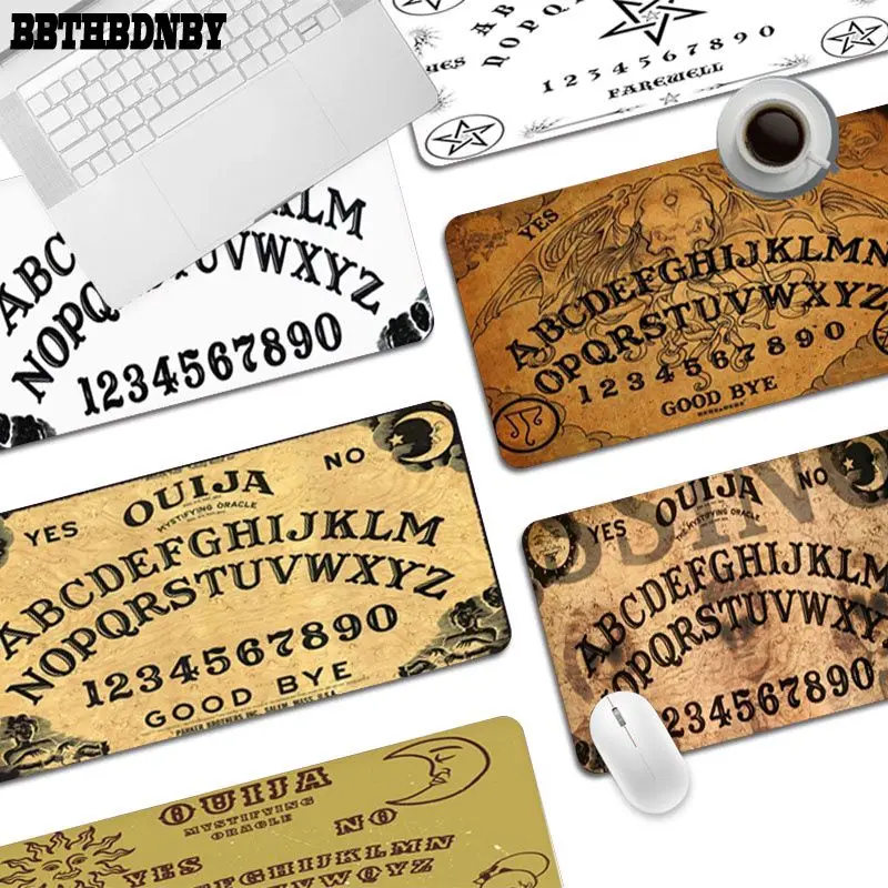 

Ouija Board 90x40cm Big Gaming Laptop Computer Desk Mat Mouse Pad Mouse Mat Notbook Mousepad Gamer for Teen Girls Bedroom