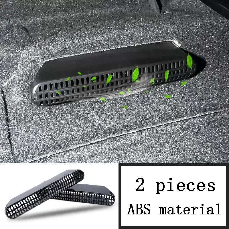 

Чехол для автомобильного стайлинга для Geely Monjaro Xingyue L 2022 2023, чехол на воздуховыпускное отверстие заднего сиденья из АБС-пластика, защитный экран, аксессуары, 2 шт.