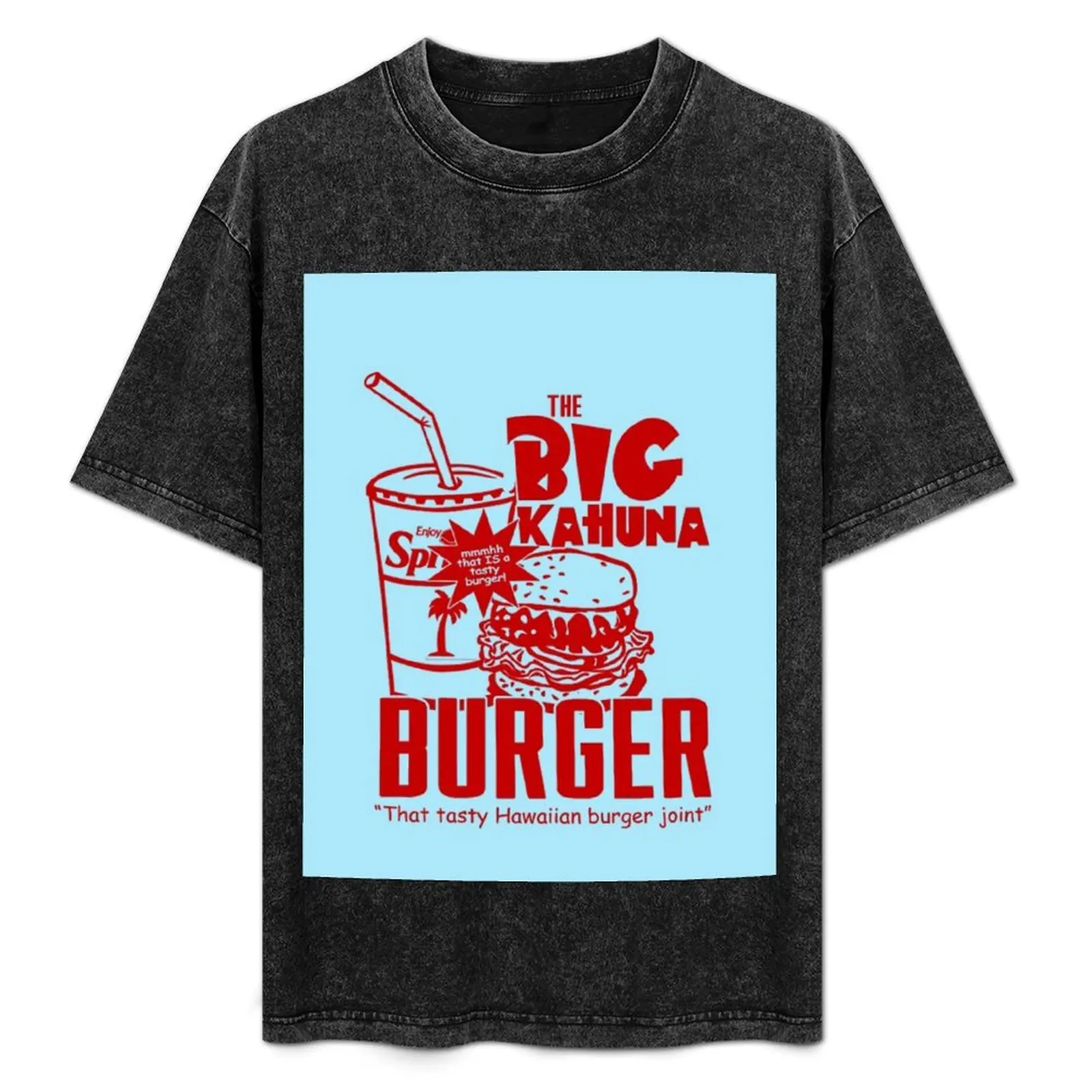 Футболка The Big Kahuna Burger винтажная одежда забавные футболки большого размера для