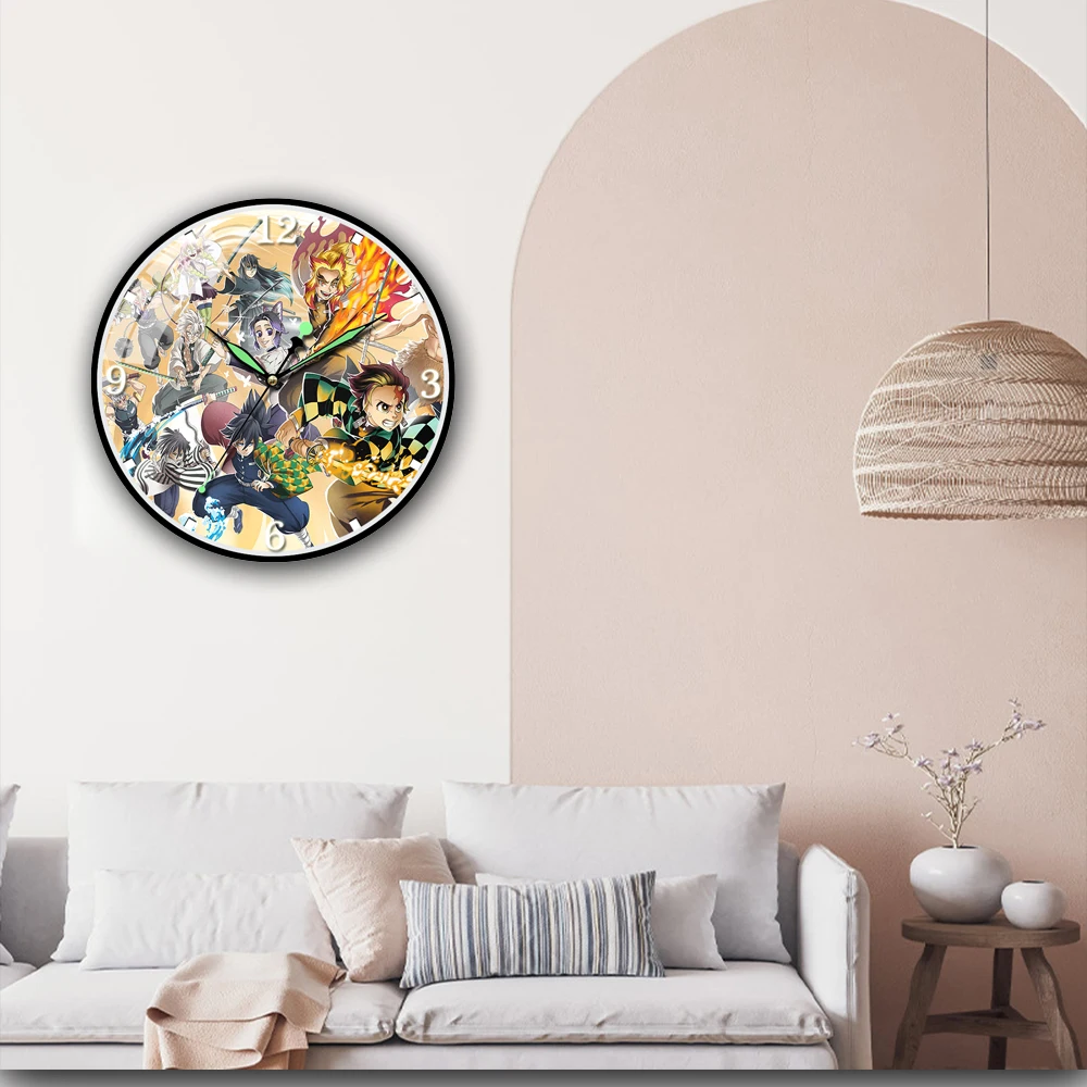 

Настенные часы с изображением оленя, художественные бесшумные настенные часы с изображением животных, лошадей, для гостиной, современный м...