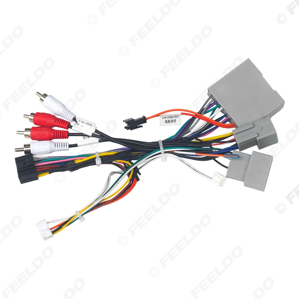 Автомобильный 16-контактный жгут проводов FEELDO для Chevrolet Blazer Ford Explorer, стереоустановочный проводной адаптер