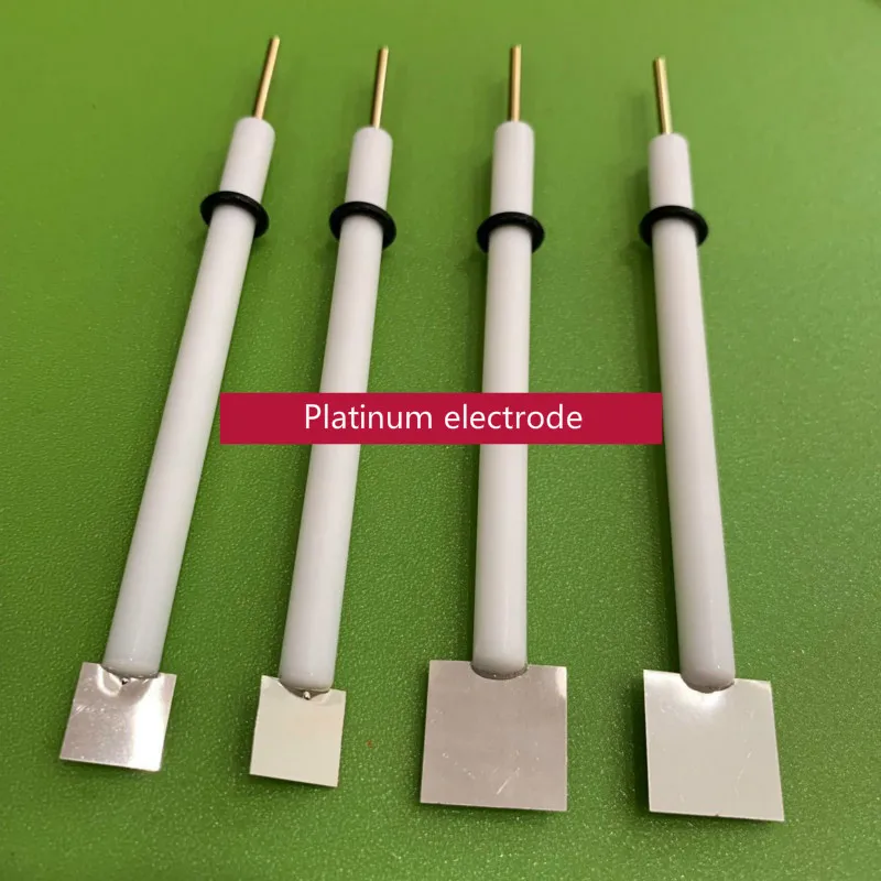 Platinum electrode. Counter electrode. Auxiliary electrode. It is specified that 10 * 10 * 0.1mm, platinum purity is 99.99%.