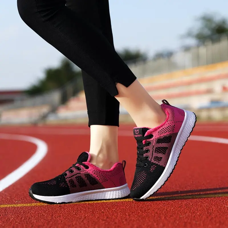 

Дышащая сетчатая спортивная женская обувь, Высококачественная женская обувь для бега 2021 44, спортивная одежда для женщин, кроссовки, женская...