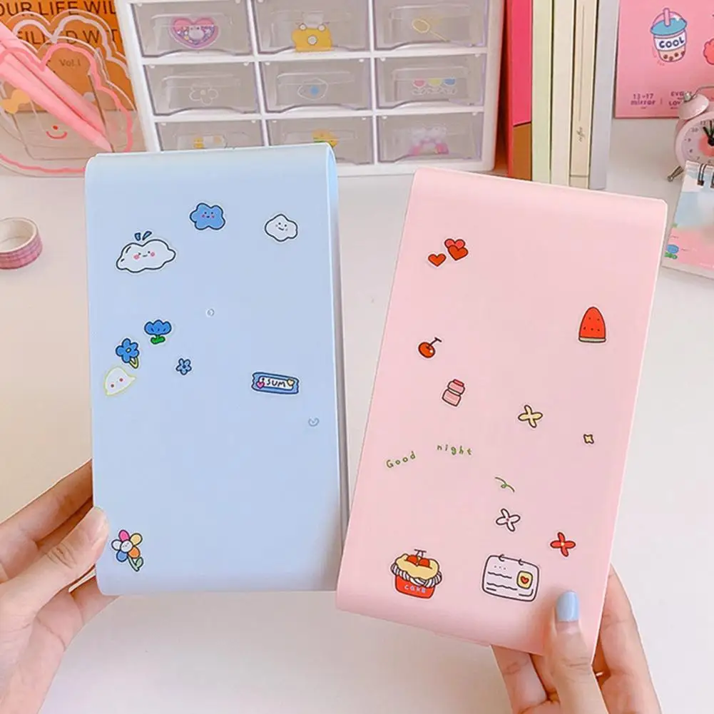 

No Burrs Durable Rounded Edge Pencil Holder Plastic Pencil Case Practical for Desk