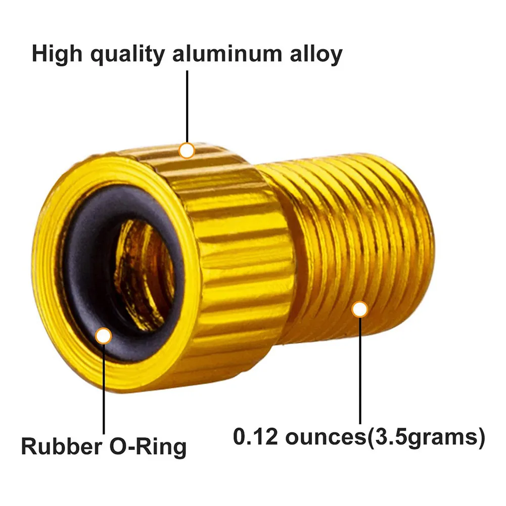 Сменные комплекты адаптеров для велосипедных клапанов медный практичный насос