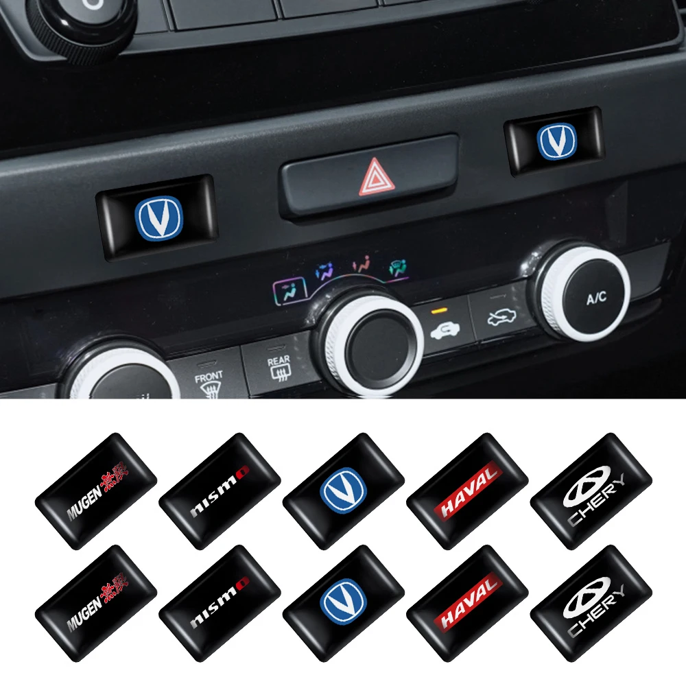 

10pcs Car Window Lift Button Stickers Steering Wheel Badge Interior Decoration For Chevrolet Cruze Lacetti Captiva SS Z71 Trax
