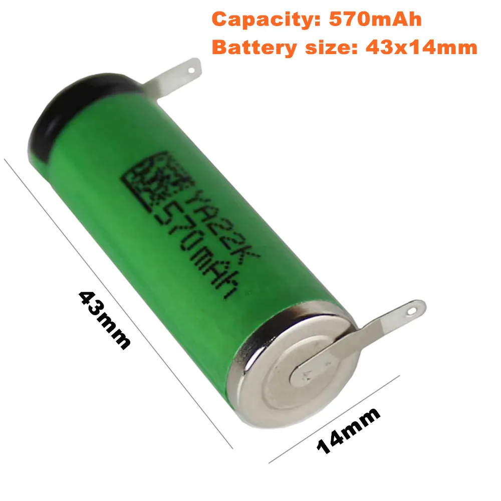 Новый аккумулятор для бритвы 570 мАч Philips PT720 PT725 PT730 PT735 PT737 AT750 AT798 AT791 AT757 AT752 PT786 PT764