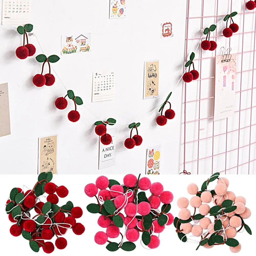 

Создание атмосферы, сверхдлинный фетровый шар Bayberry, подвесное украшение ручной работы для дома