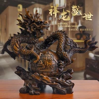 the prosperous dragon and dragon ornaments are flourishing which means home decoration office living room decoration