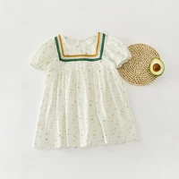 new summer children dresses bohemian style beach dresses for girls flower print toddler girl dresses 2 8t kids long dresses