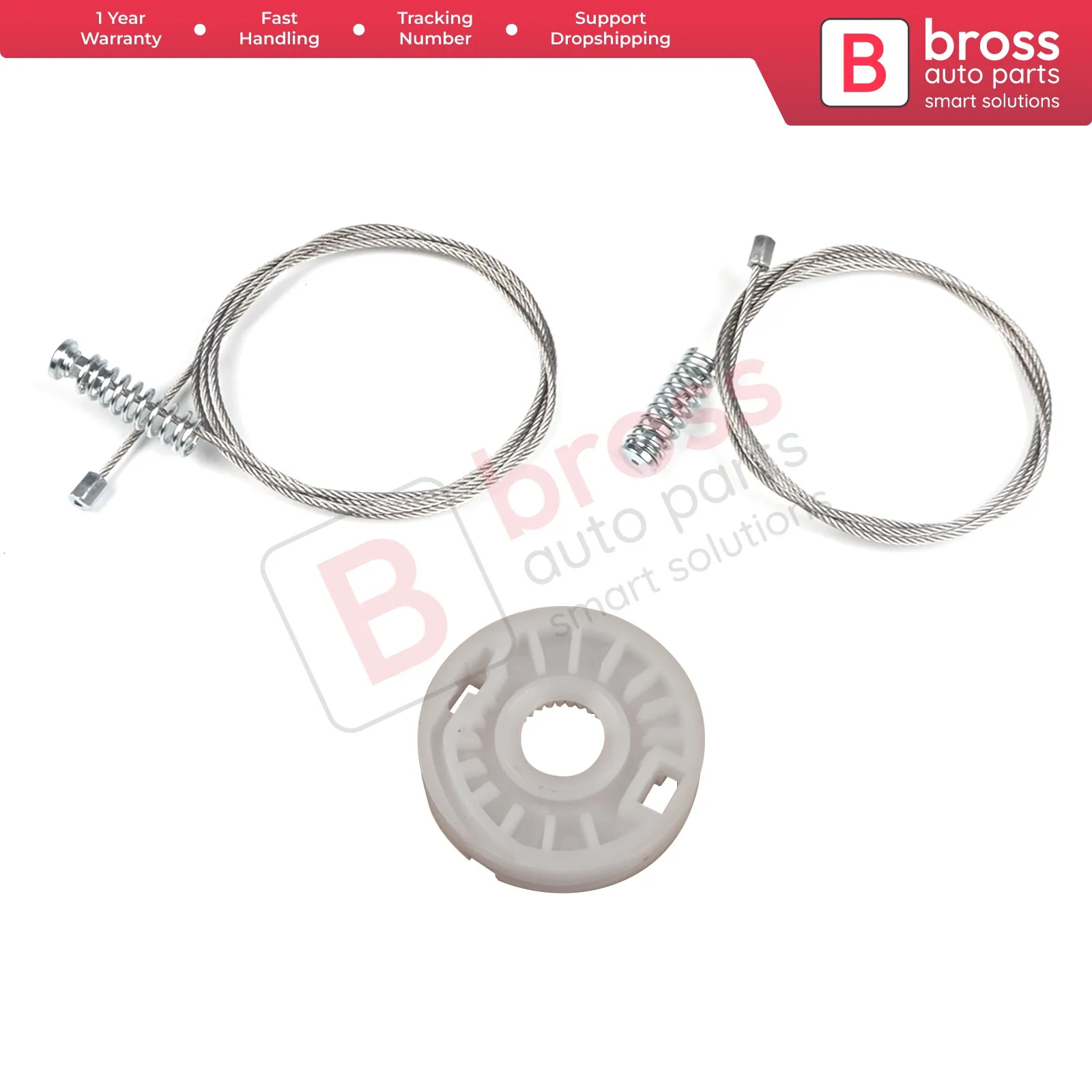 

BWR5441 Rear Left or Right Electrical Power Window Regulator Repair Kit 834713W000 834813W000 for Kia Sportage MK3 SL 2010-1015
