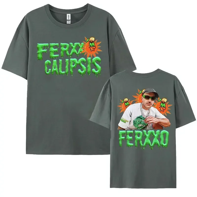 Футболка Feid Ferxxo Calipsis Tour 2024 Merch мужская одежда Y2k футболка в стиле хип-хоп унисекс