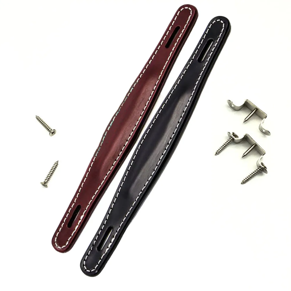 

Leather Guitar AMP Handle Strap With Screw Part For FD Guitar Amplifiers Speaker Vintage Leather Style Guitar Amplifier Handle