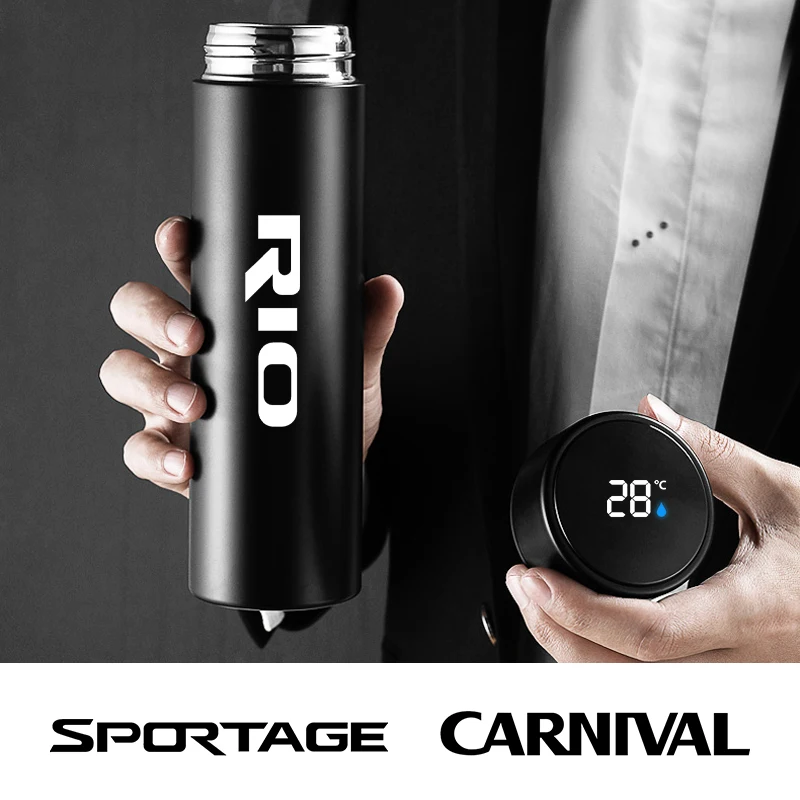

Car Vacuum Cup Thermos Bottle For Kia SPORTAGE RIO PICANTO CARENS CARNIVAL CERATO K5 MOHAVE NIRO SELTOS STINGER VENGA TELLURIDE