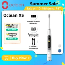 Oclean XS Smart Sonic Electric Toothbrush Ultrasound Teeth Whitening Dental Automatic Brush Ultrasonic Oral Care Kit Rechargeabl