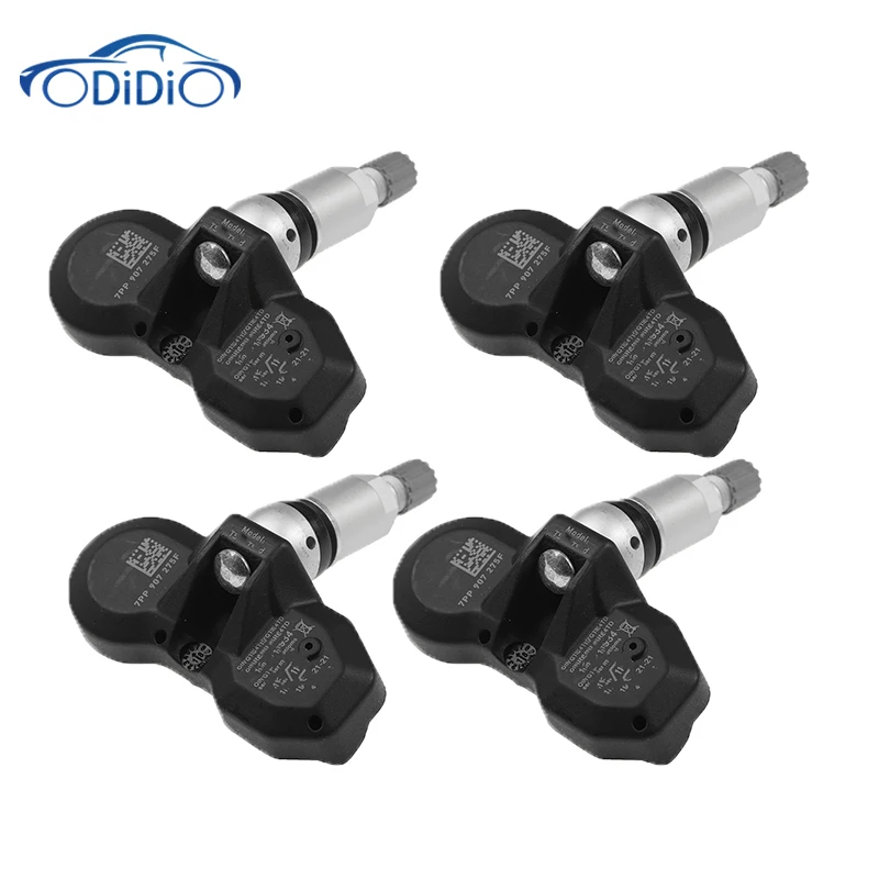 1/4 шт. 7PP907275F 433 МГц TPMS датчик давления в шинах для Audi A4 A6 A8 Q7 R8 Volkswagen