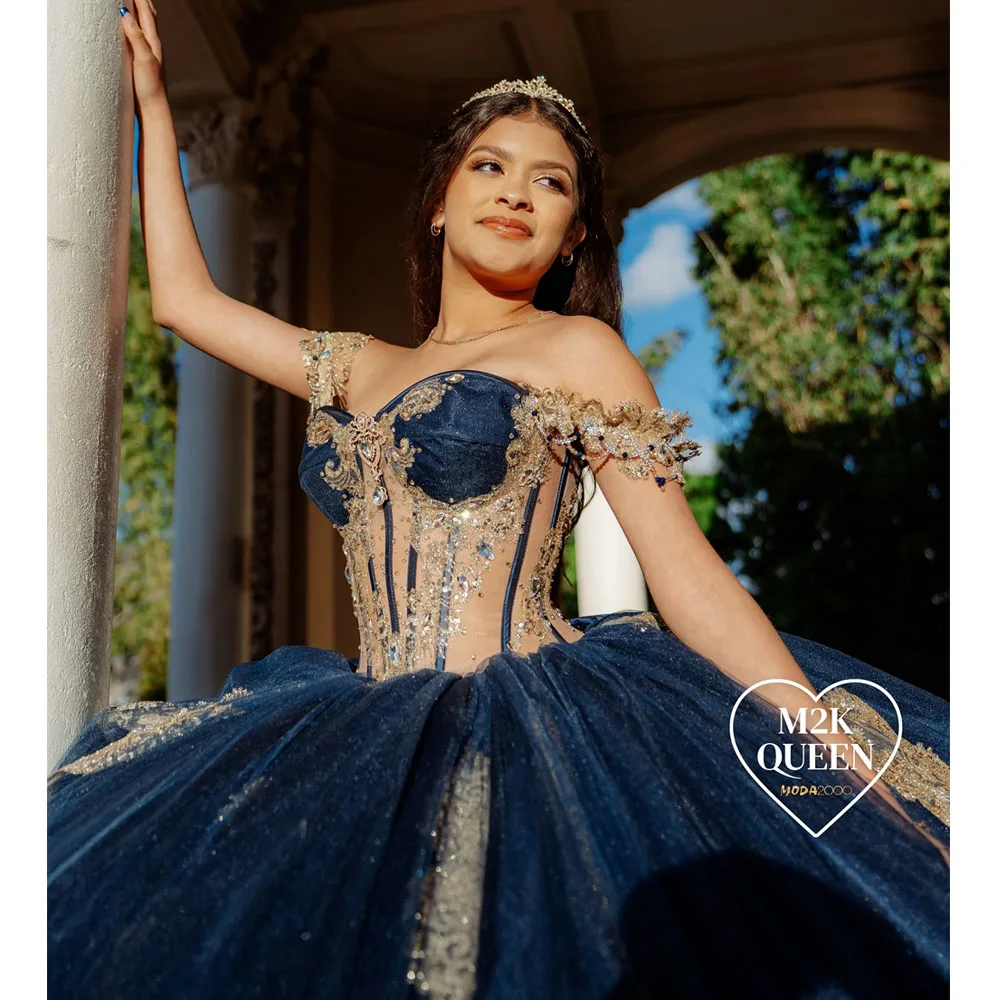 Платья для выпускного вечера Quinceanrra изящное платье принцессы с открытыми плечами