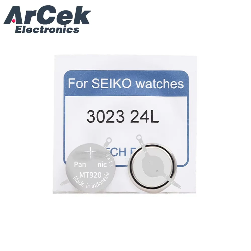 Новый оригинальный аккумулятор для Seiko 3023-24L 3023.24L 3023 24L MT920 с фотодинамической