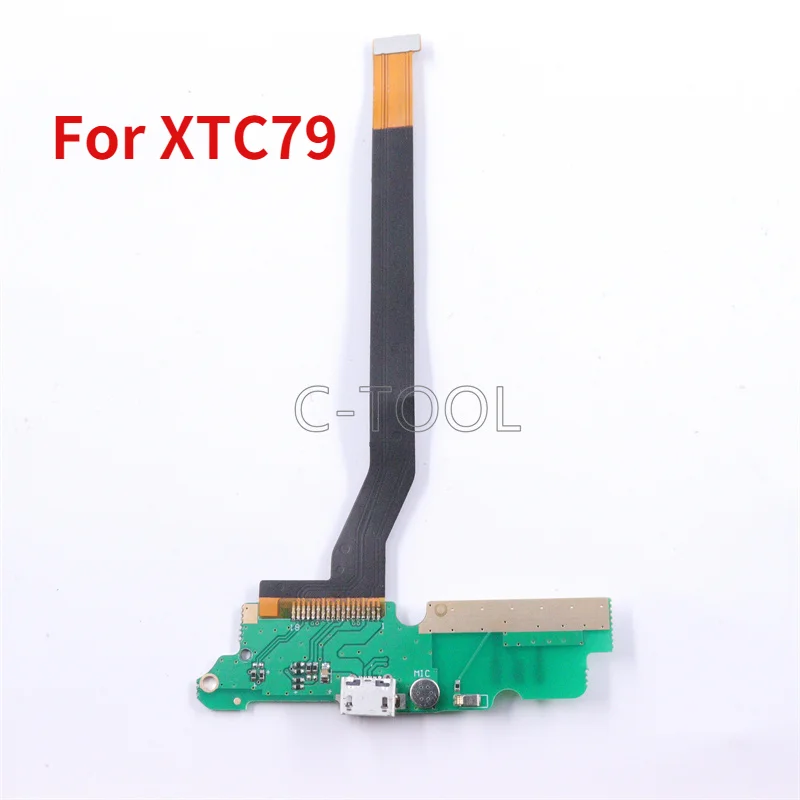 

1 шт. оригинальный зарядный порт USB зарядное устройство док-станция гибкий для XTC79 NFC док-коннектор для микрофона плата гибкий кабель
