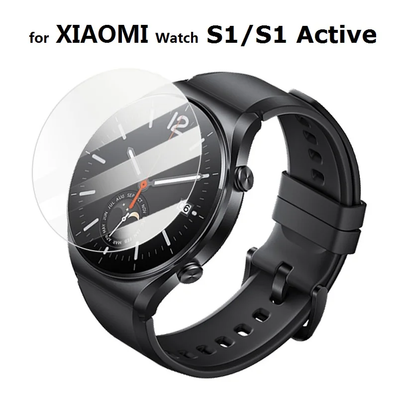 

3 шт., защитная пленка для экрана смарт-часов Xiaomi Watch S1 Active, закаленное стекло, защитная пленка против царапин