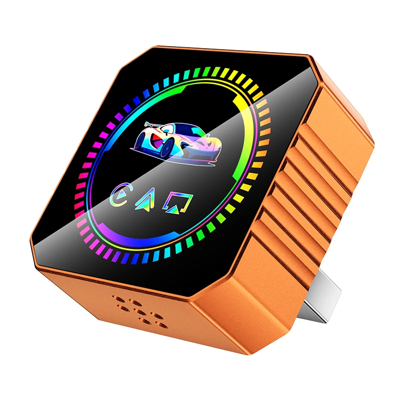 

Беспроводной адаптер Lenovo CarPlay/Android Auto с функцией дублирования экрана (iOS CarPlay/Android Auto/зеркалирование/проводное и беспроводное подключение)