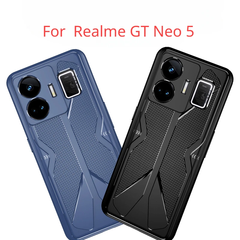 

For Realme GT Neo 5 SE Gaming Case Lens Full Protection Phone Cover for Realme GT Neo5 240W Soft TPU Shell Capa Funda