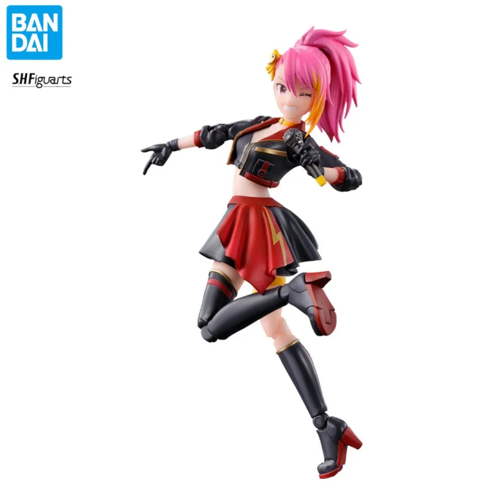 

In Stock Bandai SHF The Idolm Ster Maihama Ayumu Genuine Anime Figure Model Doll Action Figures Collection Cartoon Toys Gift PVC