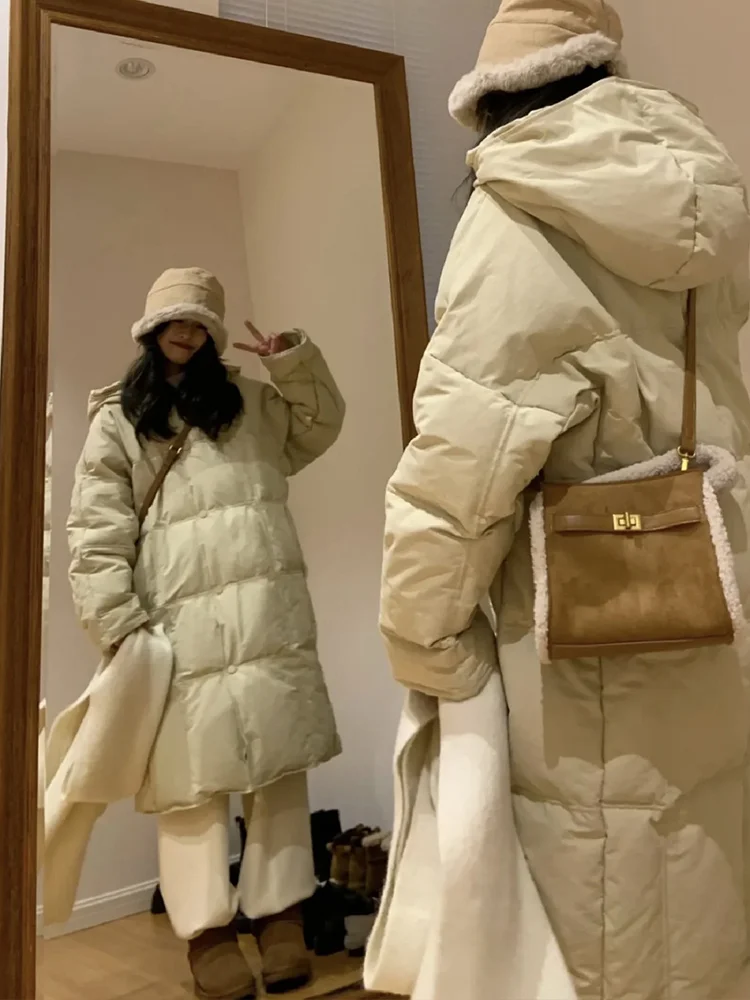 2024 новинка зимы популярная в этом году куртка на хлопковой подкладке верхняя