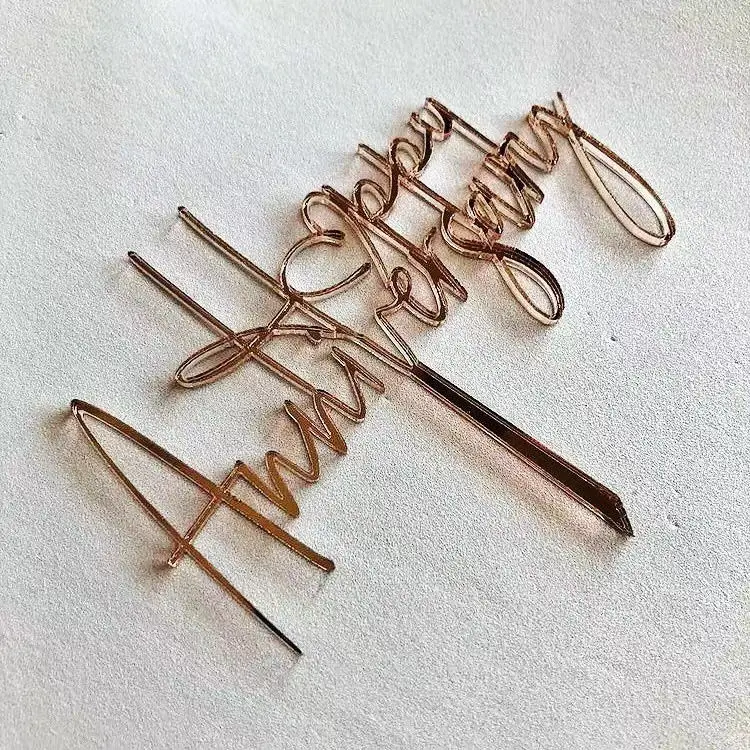 

Золотые акриловые подставки для капкейков WOHLTAO