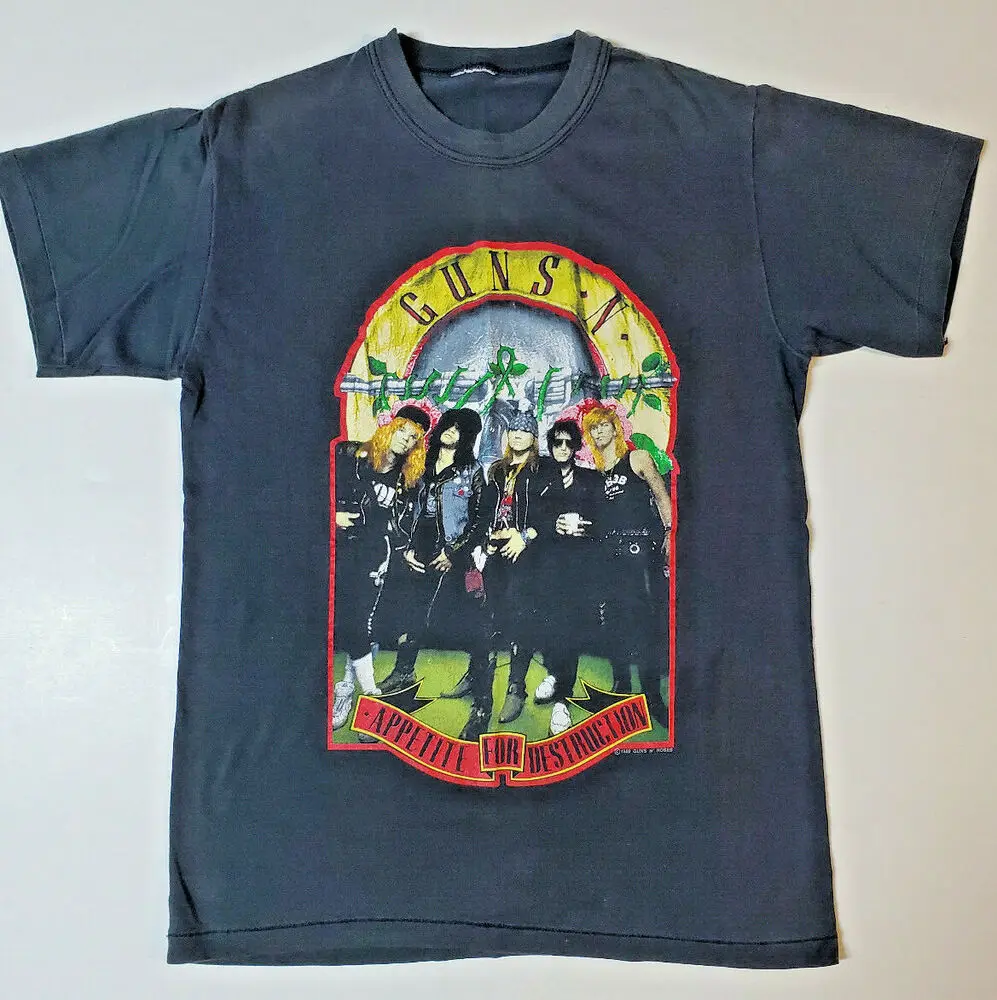Винтажная футболка Guns N Roses Appetite for Destruction 1989