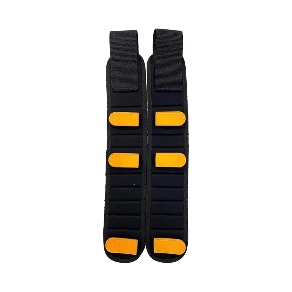

2x Shoulder Strap Pad Durable Padded 38x8cm Cushion Diving Back Plate Black
