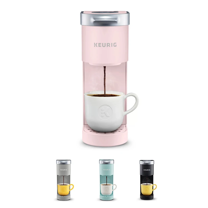 Keurig K-Mini Single Serve K-Cup Pod Coffee Maker, Dusty Ros