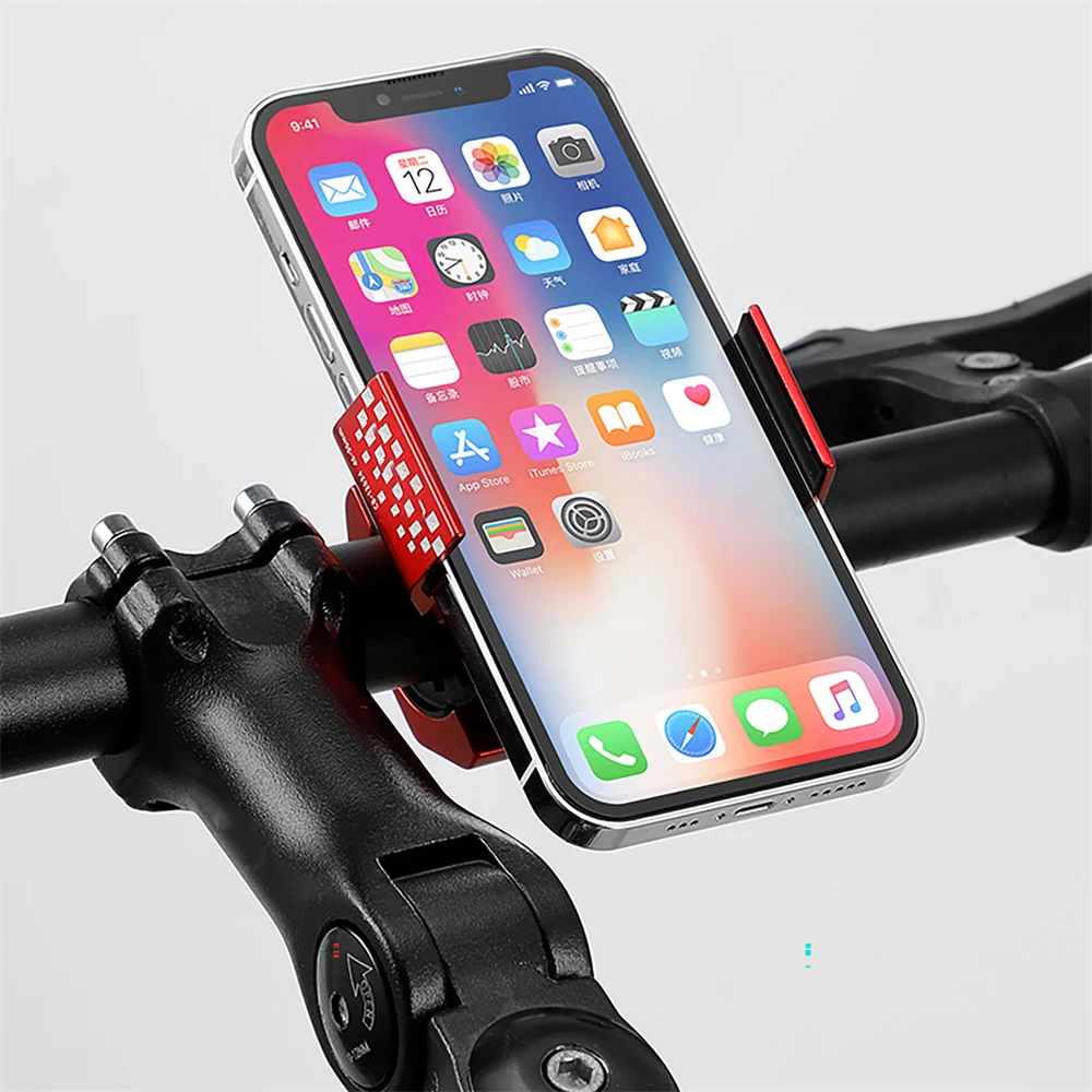 Держатель для телефона из сплава крепление на руль кронштейн подставка с 18-38 мм