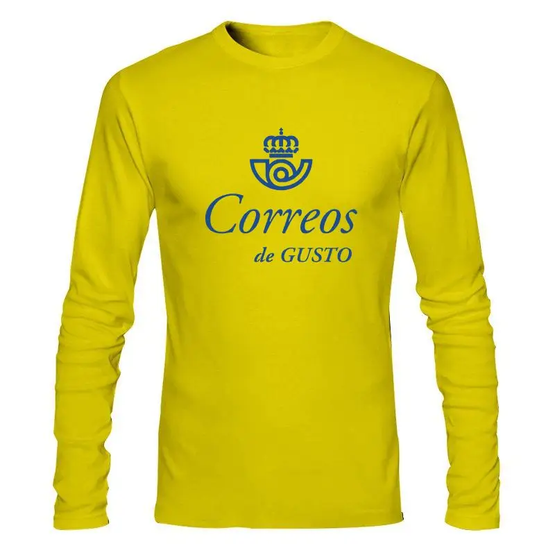 

Мужская одежда, новинка, Camiseta Algodon personalted Correos De Gusto 180G