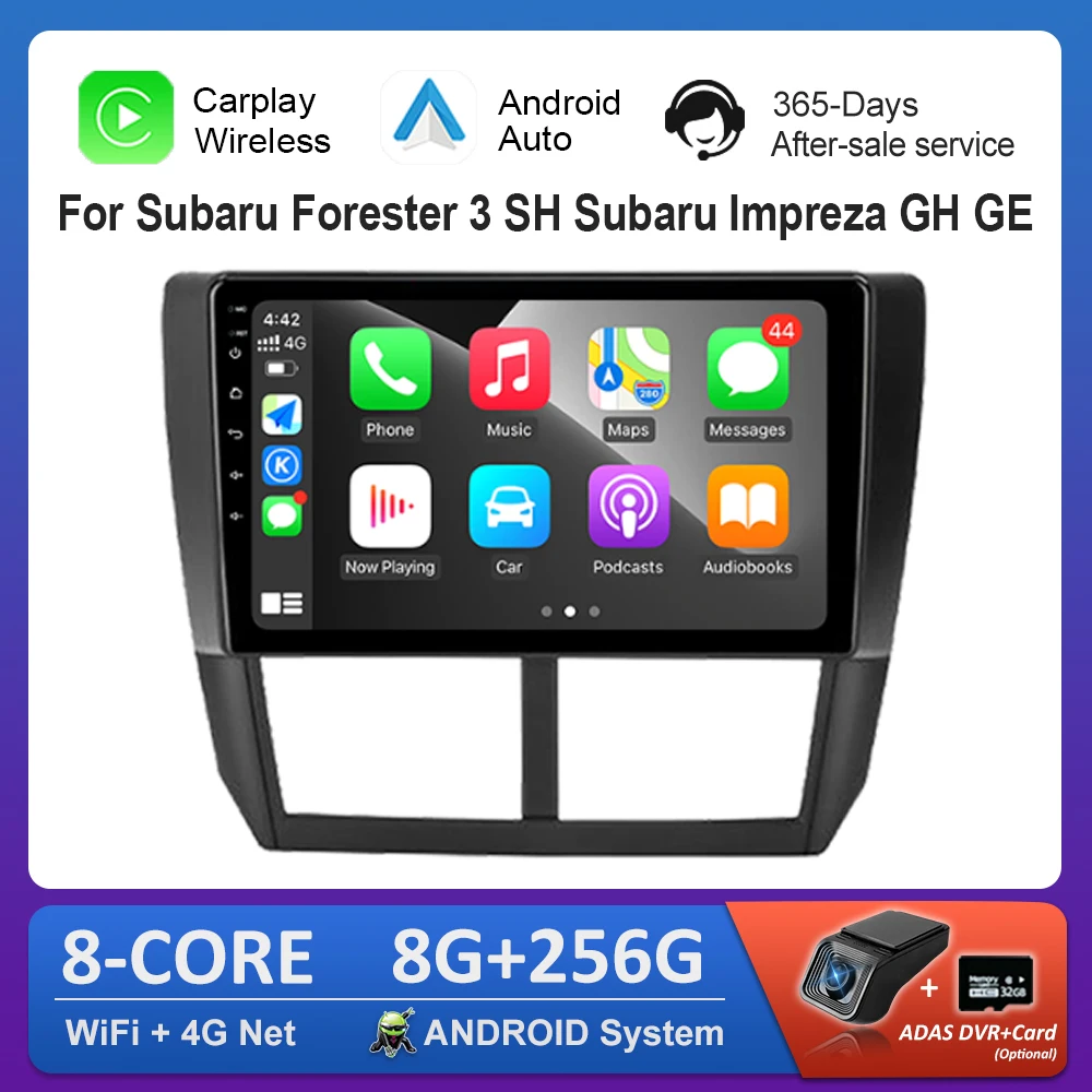 Автомобильный радиоприемник Android OS мультимедийный плеер для Subaru Forester 3 SH Impreza GH GE