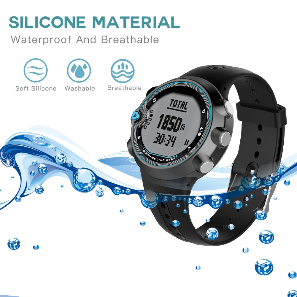 Ремешок силиконовый для смарт-часов Garmin сменный Браслет наручных часов