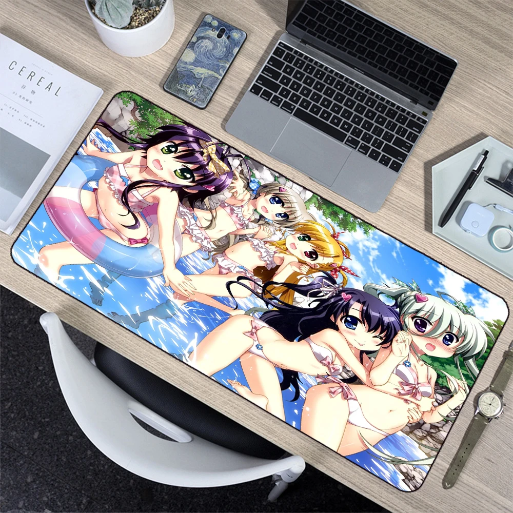

Magic Girl Sexy Swimsuit Large Anime Xxl Mouse Pad Game Player Desktop Accessories Laptop Desk Pad Office Keyboard Pad Mouse Pad