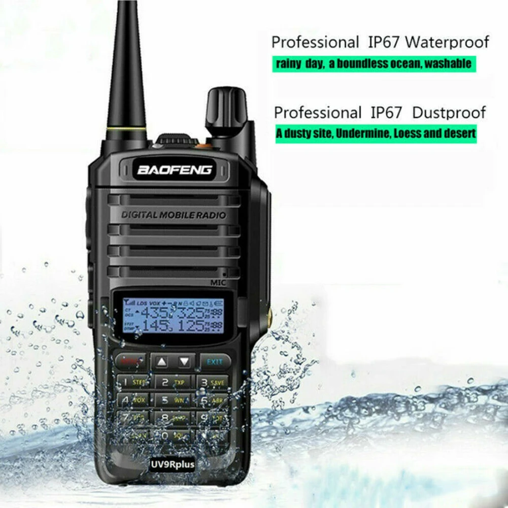 

For Baofeng UV-9R Pro Waterproof IP68 Walkie Talkie High Power CB Ham 30-50 KM Long Range UV-9R Plus Two Way Radio