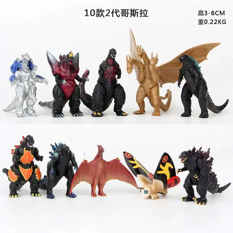 Godzilla VS King Kong Figure Action Anime Space Planet Godzilla Movable joints Monster Doll Model Ornaments Toys