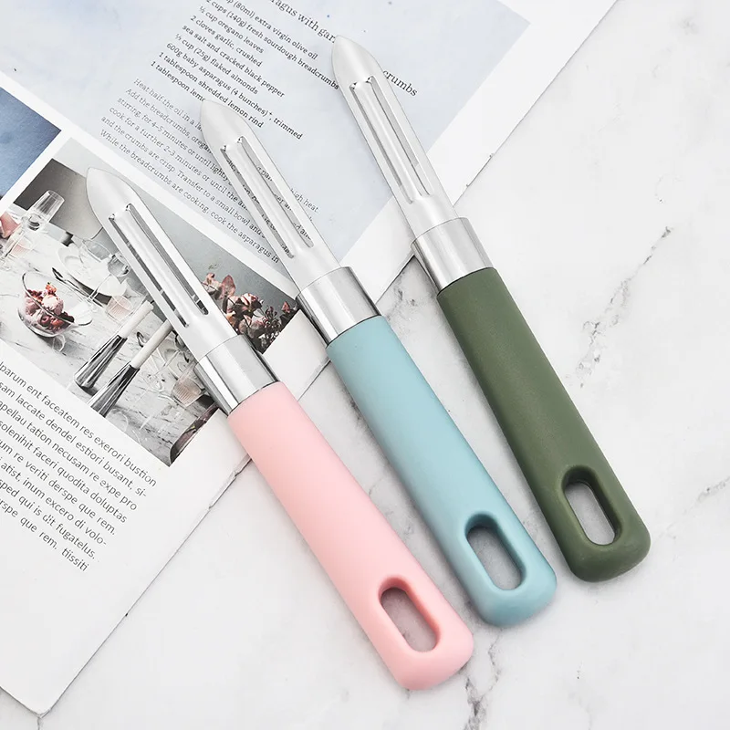 

Kitchen with non-slip fruit and vegetable potato peeling knife one word planer stainless steel melon planer tool kitchen gadget