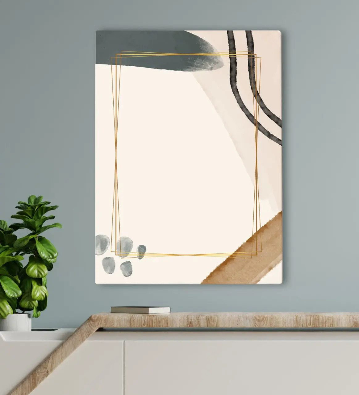 

BK Подарочный холщовый стол для гостиничного номера konsepli 70x100 см-25