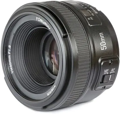 YONGNUO YN50mm F1.8 Standard Prime Lens Auto for Nikon F Mount D7100 D3200 D3300 D5100 D90 DSLR Camera, for Canon 6D DSLR Camera