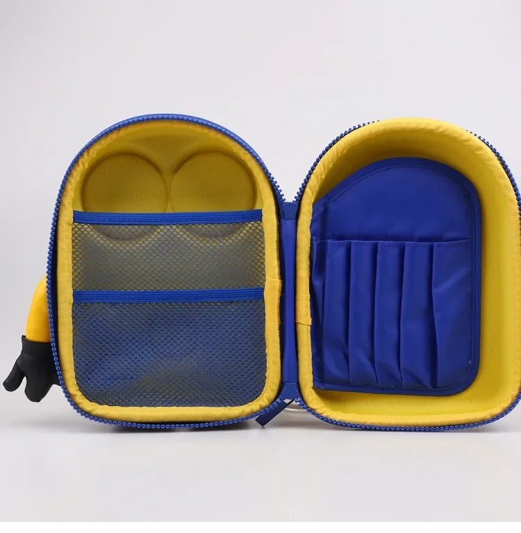 Фото Новинка, оригинальный Австралийский Smiggle, Желтый Миньон, для детей и студентов, легкий вместительный рюкзак с твердым корпусом, ручка, фотоподарок №5