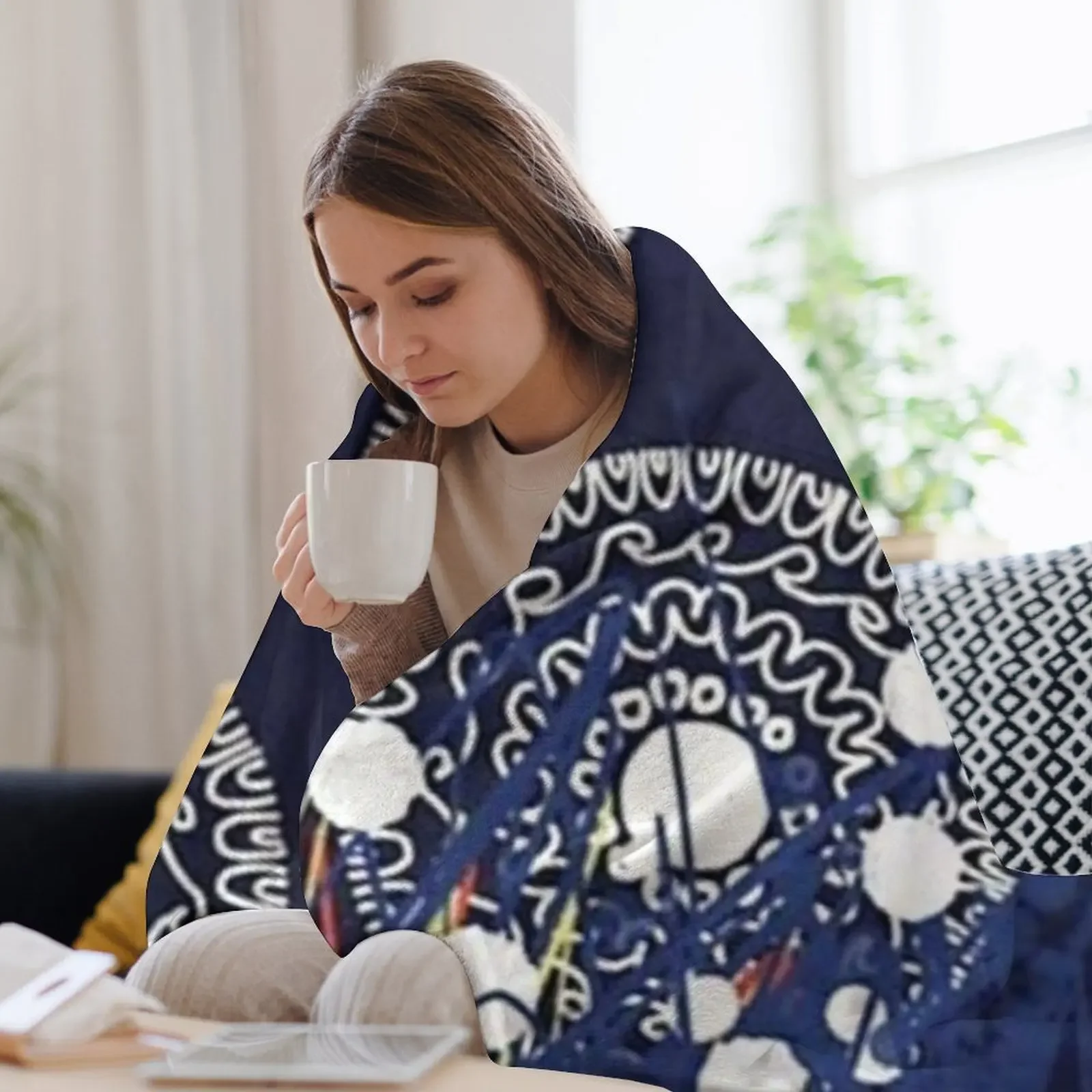 Одеяло AMELIA SHEPERD SCRUB CAP плюшевое