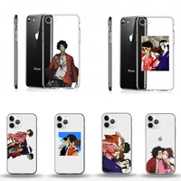 samurai champloo anime phone case transparent soft for iphone 12 11 13 7 8 6 s plus x xs xr pro max mini