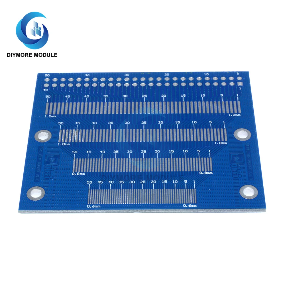 

SMD To DIP Adapter Module Board Test Module 0.5-1.2mm Pin Pitch TFT LCD PCB Board FPC PCB Double Side Interface Converter Board