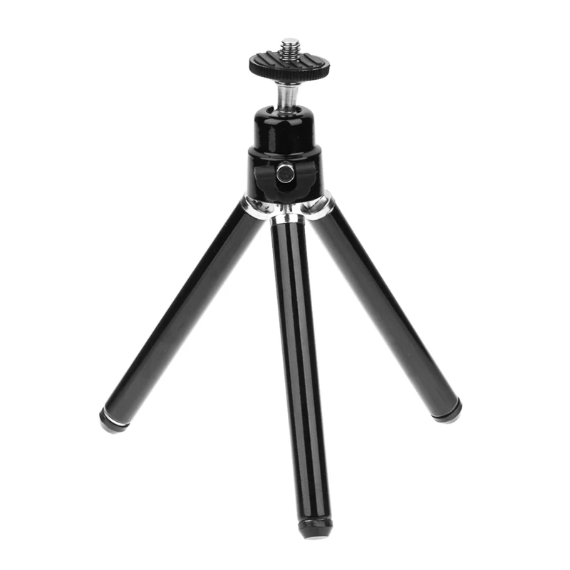 

Mini Flexible Tripod 2 Section Stand Holder for Projector Camera Aluminum Alloy Desktop Tripod for Mobile Phone
