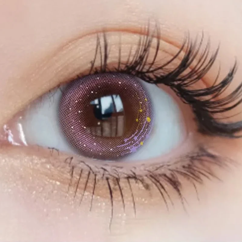 Mill Creek Звездный фиолетовый ремень для контактных линз класс 14 5 мм серия Big Eye