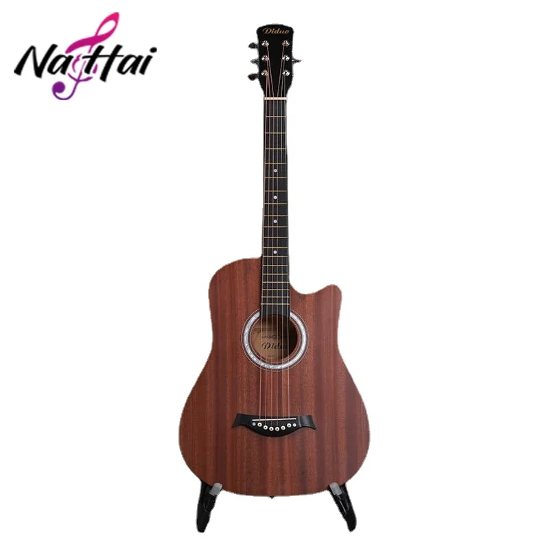 

Высококачественные акустические гитары 38 дюймов, Детская Классическая гитара с полым корпусом для путешествий, портативная музыкальная ги...